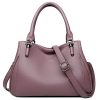 PU Leather Simple Casual Crossbody Shoulder Bag