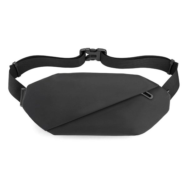 Men's nylon casual crossbody waist bag
