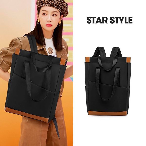 Nylon Leisure Bags Female Travel Backpack