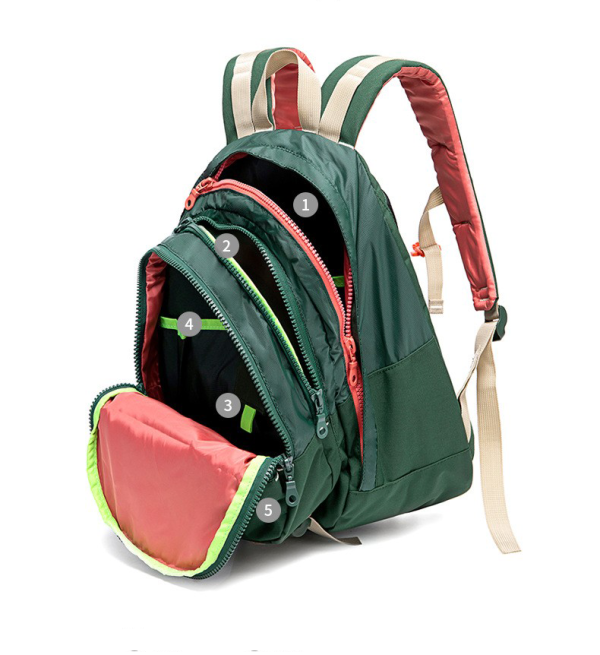 Campus Backpack Large Capacity Travel Daypack For Women