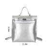 Pu Leather Casual Backpack For Women