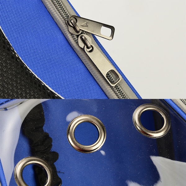 PVC Transparent Pet Space Backpack