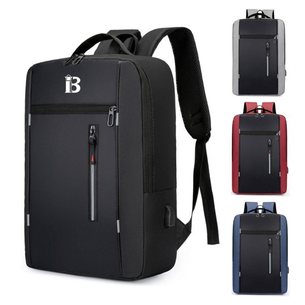 Large Backpack for Travel with USB Charging Port