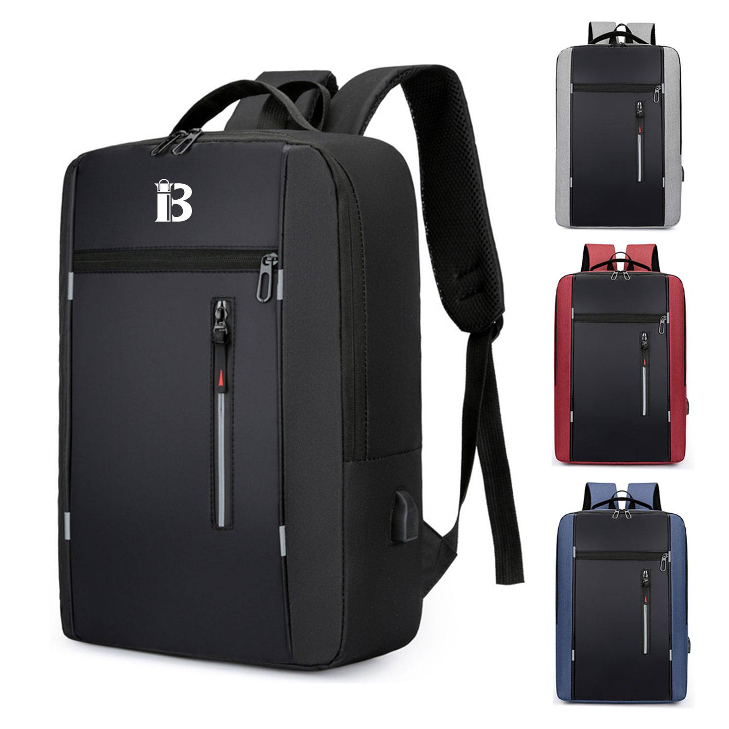 Large Backpack for Travel with USB Charging Port