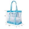 Oxford Extra Large Mesh Beach tote Bag