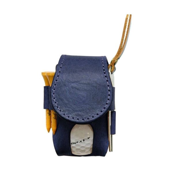 Genuine Leather Golf Pouch