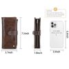 Genuine Leather Anti-theft Ultra Slim Thin Women Wallet