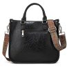 Vintage Large Capacity Pu Leather Handbag
