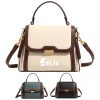 Colorblock Square Bag