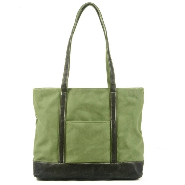 Multicolor Canvas Water-resistant Tote Bag