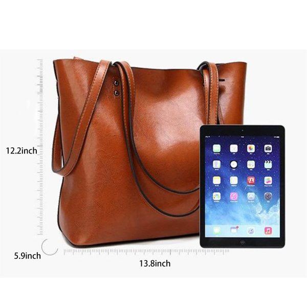Leather Tote Bag for Women