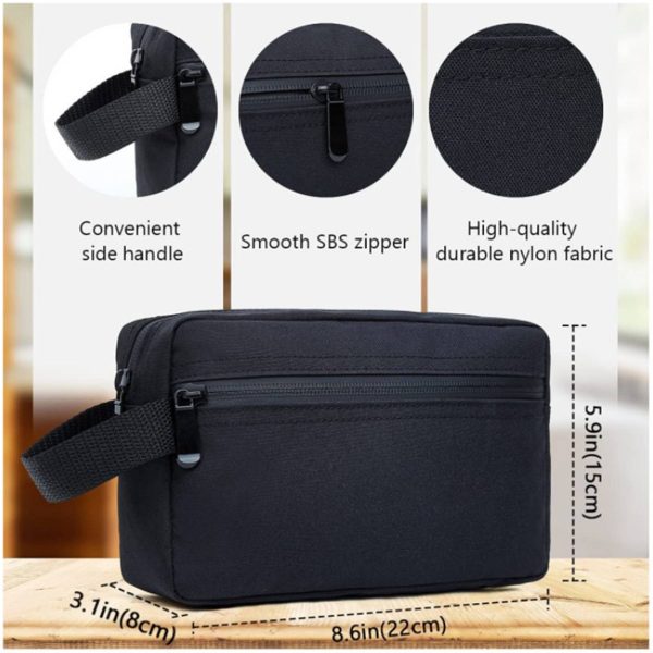 Oxford Travel Toiletry Bag for Women and Men Water-resistant