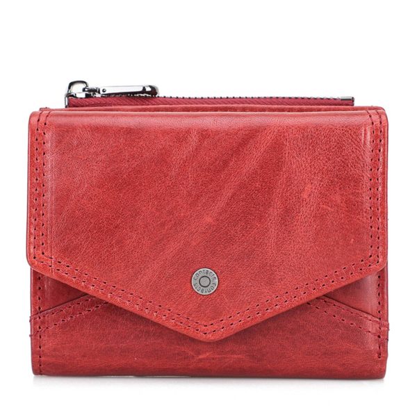 Genuine Leather RFID Anti-thief Zippered Wallet