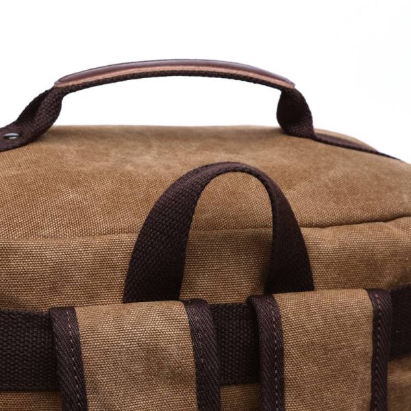 Travel Duffle Canvas Backpack
