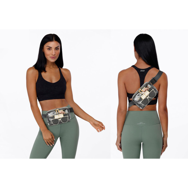 Clear Crossbody Waist Bag for Sports