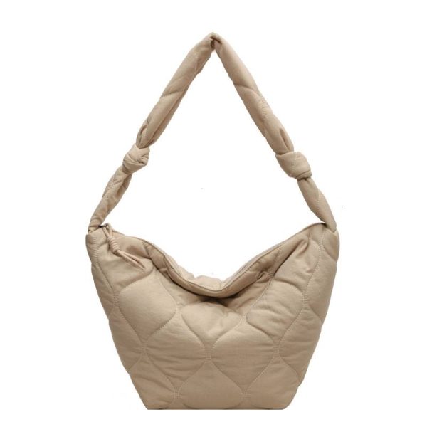 Stylish Embroidered Nylon Shoulder Bag
