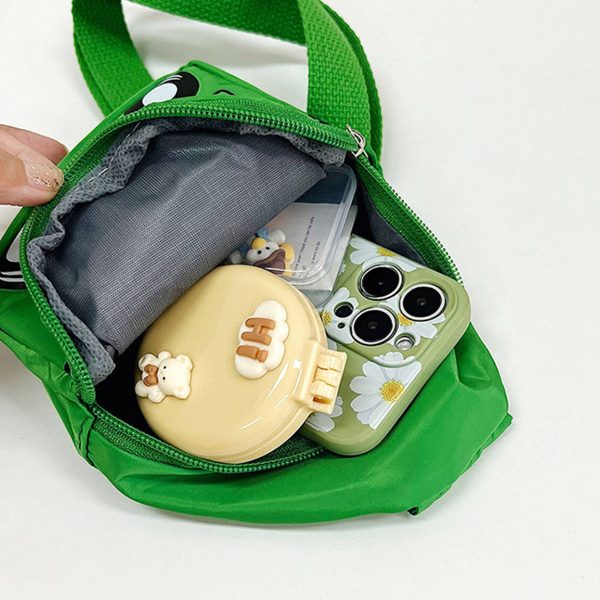 Nylon Car Pattern Crossbody Bag for Kids