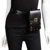 PU retro women's outdoor diagonal sports mini waist bag
