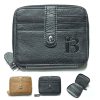 Top Layer Leather Card Bag Multifunction Coin Purse Wallet