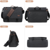 17-17.3 Inch Canvas Water-Resistant Messenger Bag