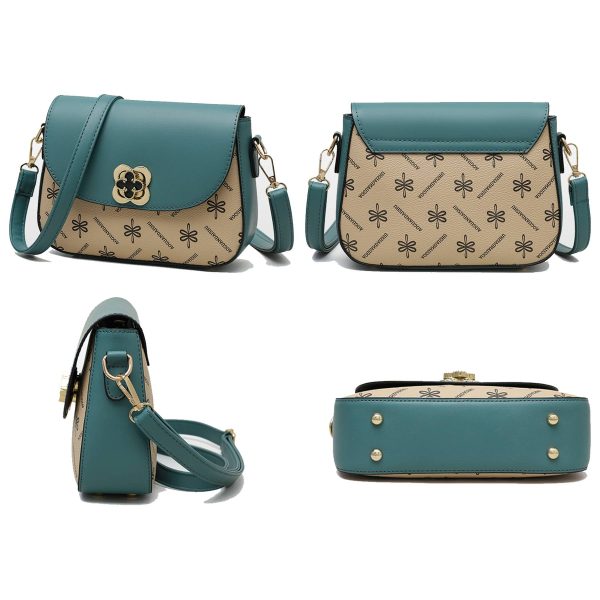 Pu Leather mini waterproof printed mobile Cross-body Bag