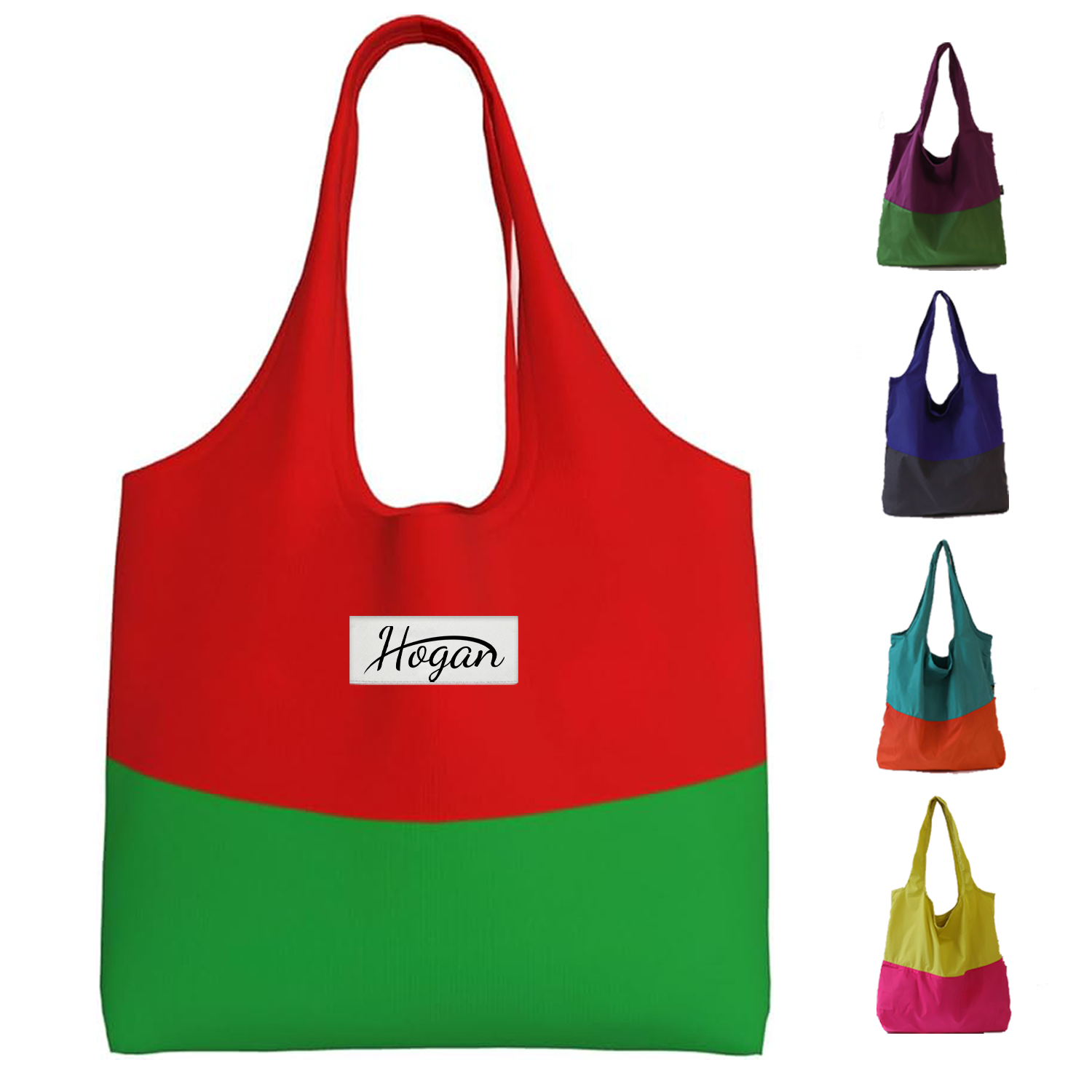 Stitching Color Tote bag