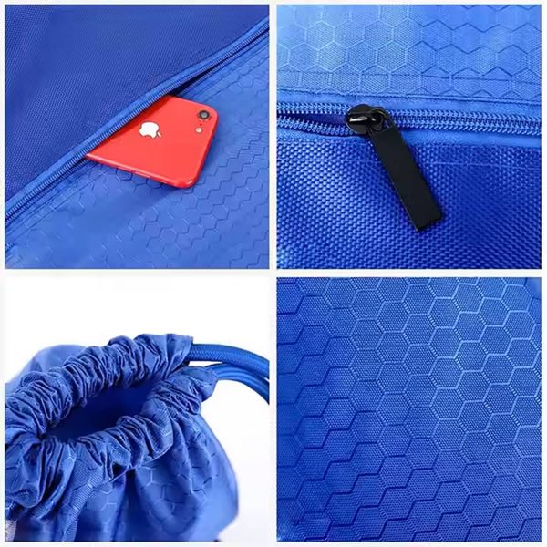 Nylon drawstring bag