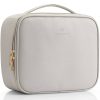 Pu Leather Storage Adjustable Dividers Brushes Cosmetic bag