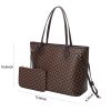 Pvc Check Waterproof Tote Bag For Women
