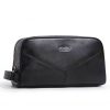 Genuine Leather Wear-resistant Crazy Horse Skin Makeup Bag