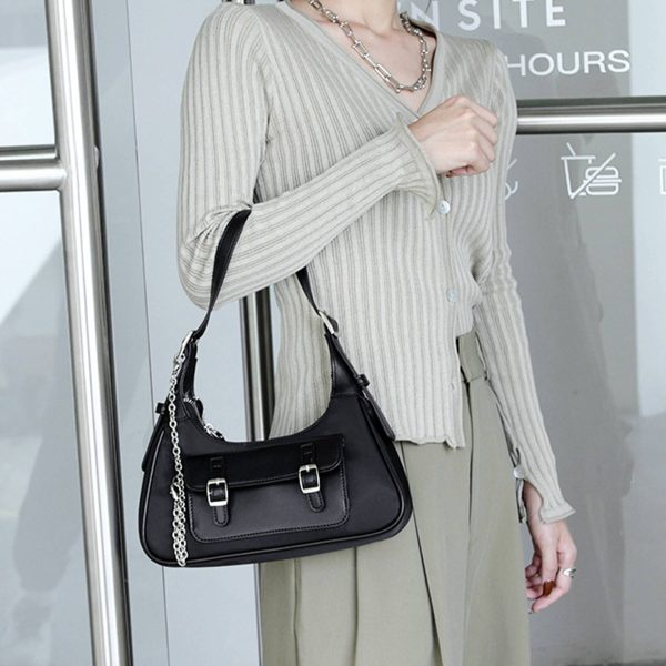 Retro Classic Real Leather Tote HandBag