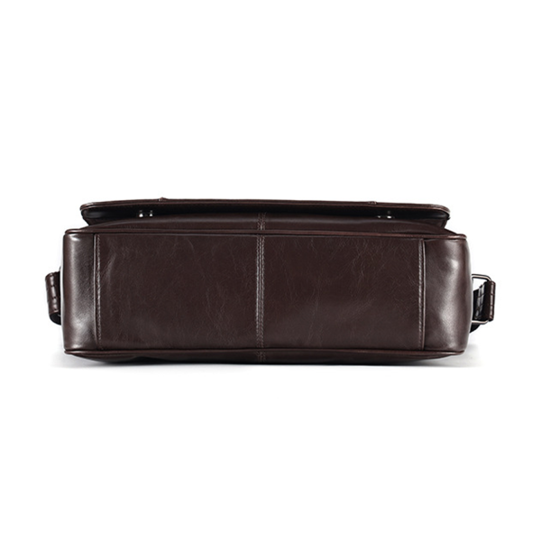 14" Cowhide Computer Crossbody Bag