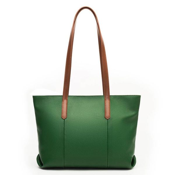 Genuine Leather Large Capacity Tote Bag