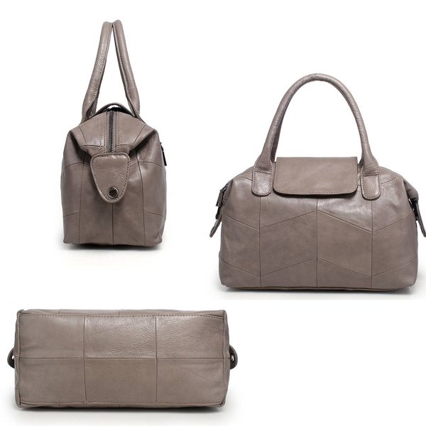 Genuine Leather Crossbody Satchel Handbags