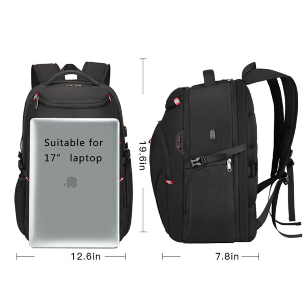 Waterproof Multifunctional Large Laptop Backpack