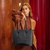 Women Briefcase Laptop Vintage Genuine Leather Handbags
