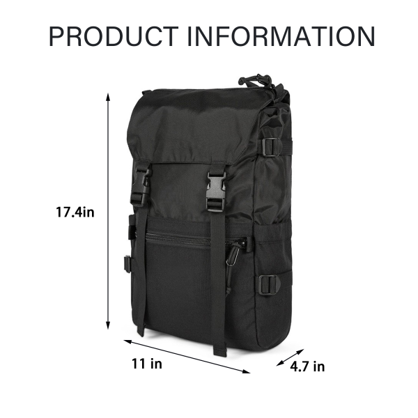 Oxford Large Capacity Double Shoulder Student Backpack