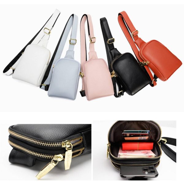 PU Leather Crossbody Sling Bag