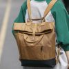 Polyester roll-up backpack