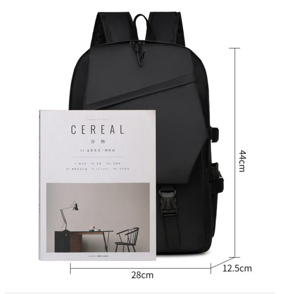 Nylon Large Capacity Backpack for College