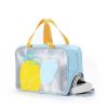 Cosmetics Wet Dry Separate Toiletry Bag with Shoes Storage