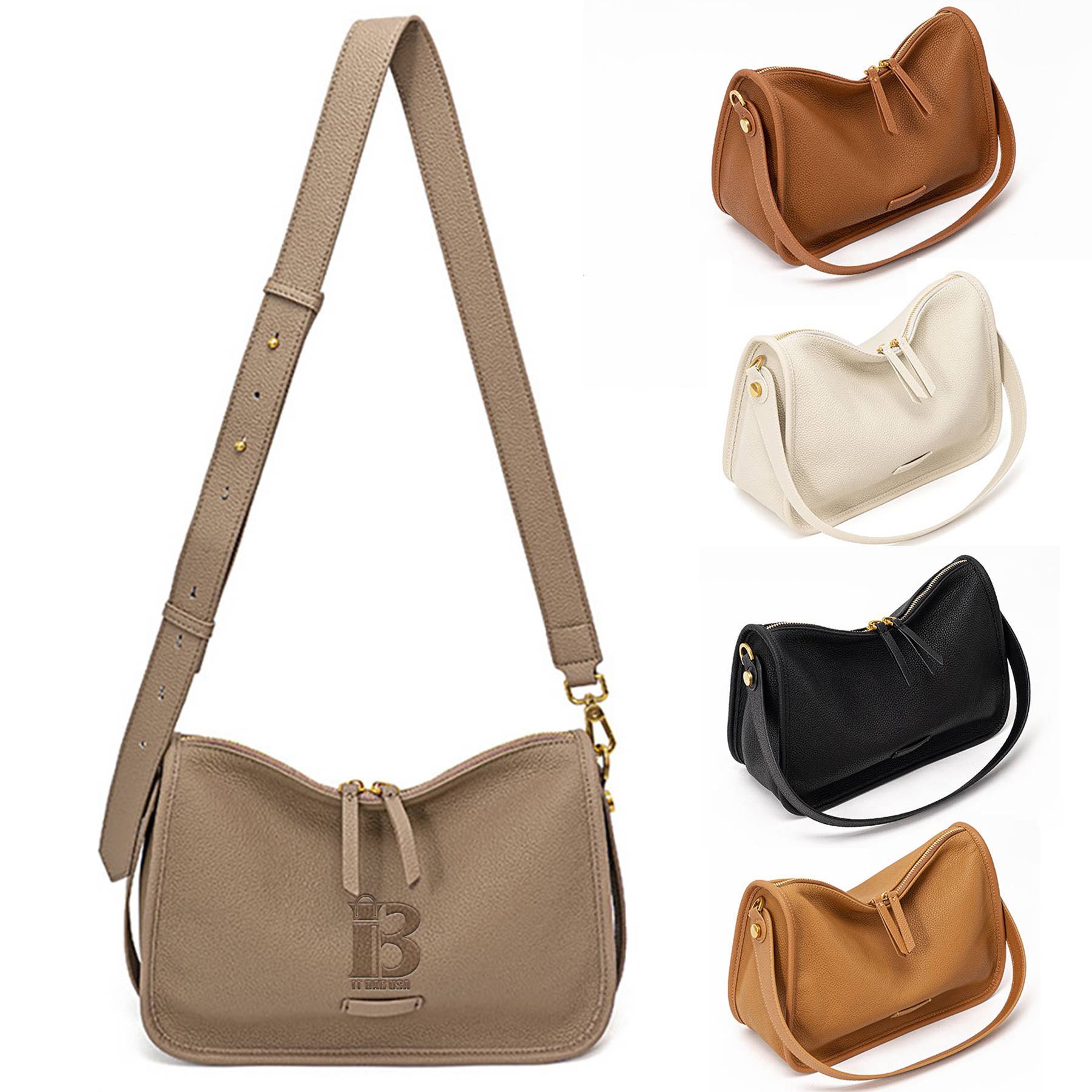 Women's Genuine Leather Cross-body Bag for Women