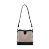 Canvas Crossbody Bag Trend Color Clash for Women
