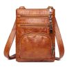 PU Crossbody Bag for Women Multi-Pocket