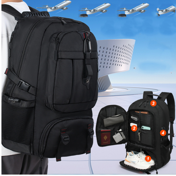 Men's business laptop backpack