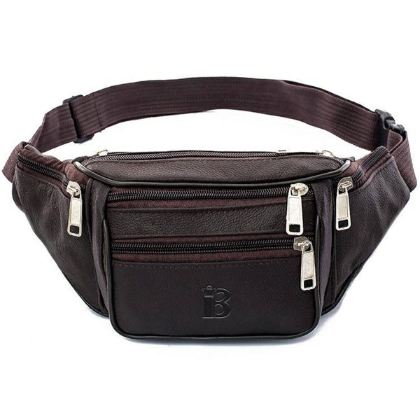 PU Leather Fanny pack Cowhide