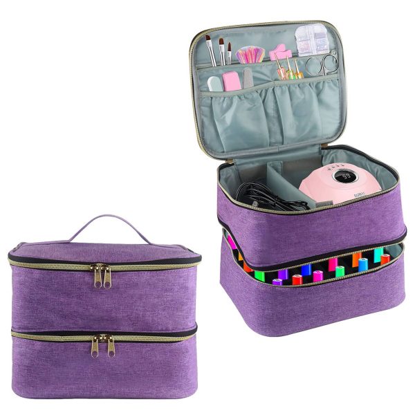 Nail Polish Carrying Case Make-up Bag