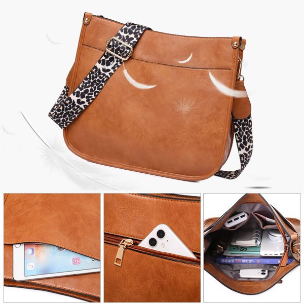 PU Leather Crossbody Bag Fashion Handbag For Women