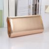 Genuine Leather Golden Dinner Crossbody Bag