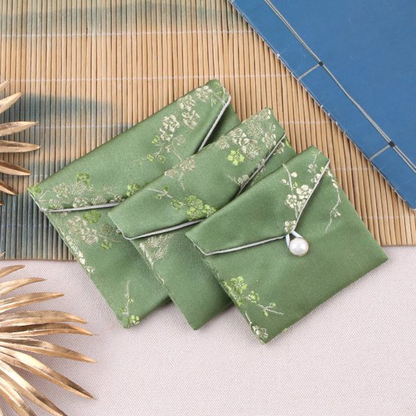 Jewelry Silk Purse Pouch